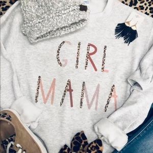 Girl MAMA 💗 unisex crewneck sweatshirt